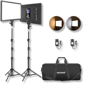 Product recommendation - Neewer 13" Led Video Light Panel Kit, 2 Pack
