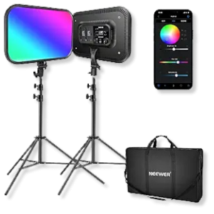 Product recommendation - NEEWER RGB168 18.3" RGB LED Video Panel Light with App Control